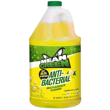 Mean Green Anti-Bacterial Multi-Surface Disinfectant Cleaner, 1 Gal 371467
